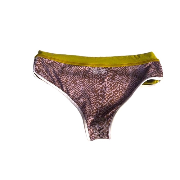 Acacia Bikini Corfu top Sumatra bottom Pear Green Sporty lining - Picture 7 of 12